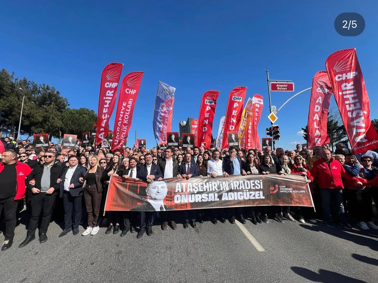 Ataşehir’de gözaltı protestosu